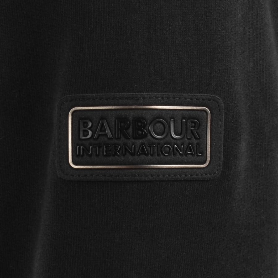 Image number 4 for Barbour International Inline Hoodie Black