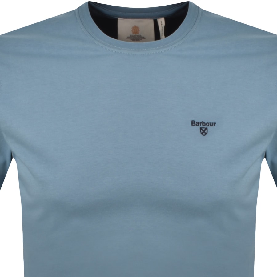 Image number 2 for Barbour Sports T Shirt Blue