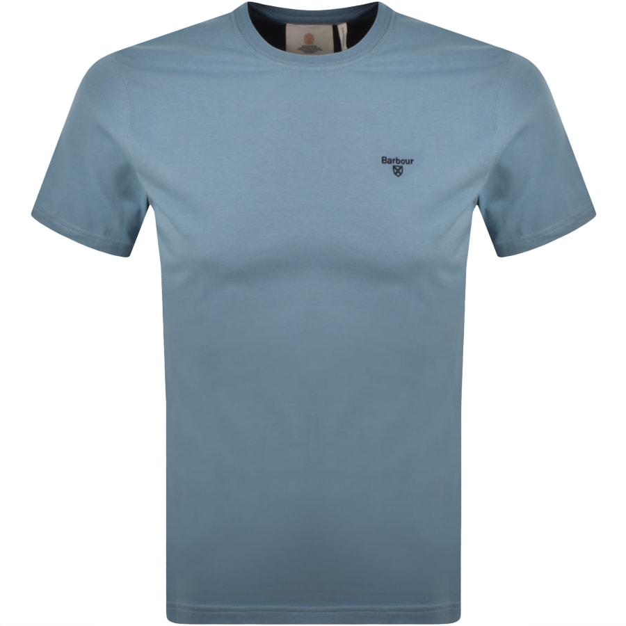 Image number 1 for Barbour Sports T Shirt Blue