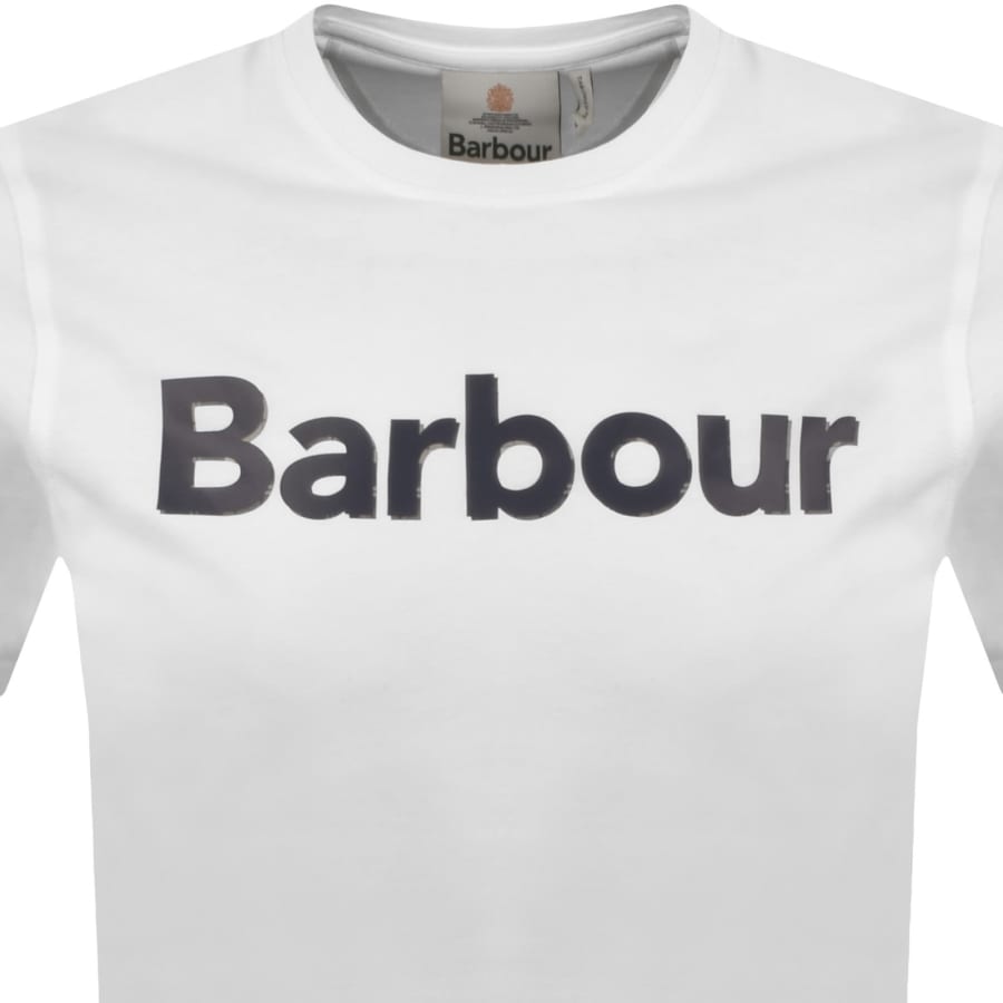 Image number 2 for Barbour Halstow T Shirt White