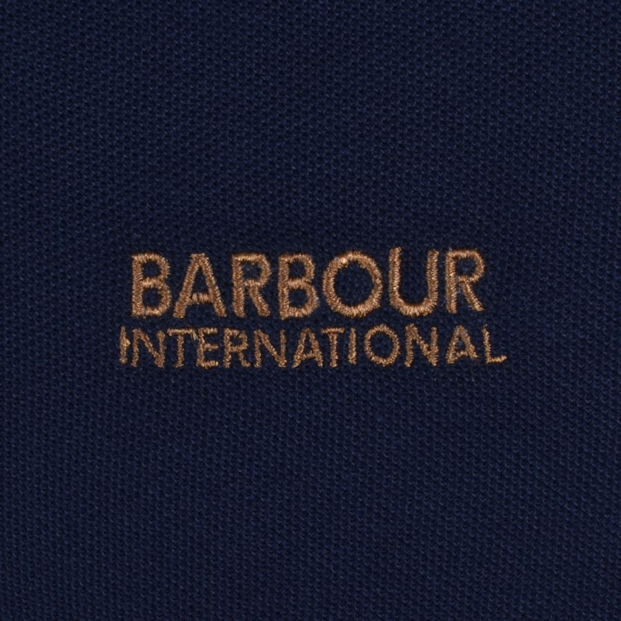 Image number 3 for Barbour International Horseferry Polo Navy