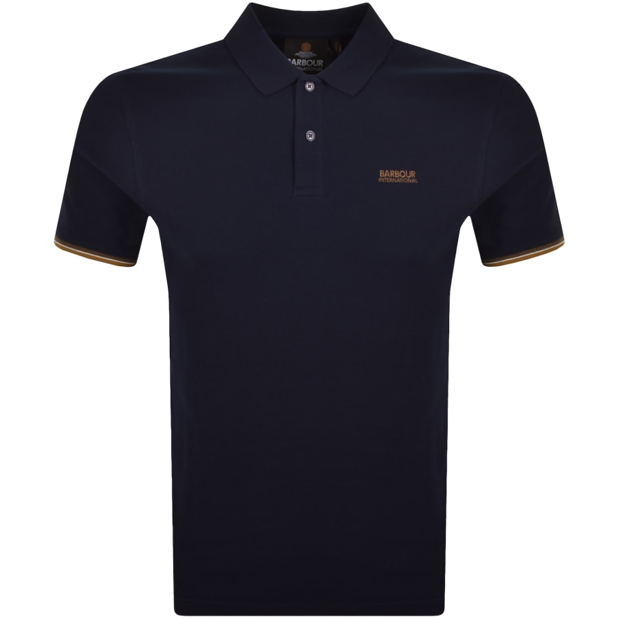 Image number 1 for Barbour International Horseferry Polo Navy