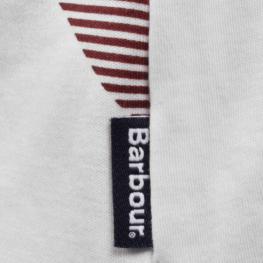Image number 3 for Barbour Stanford Polo T Shirt White