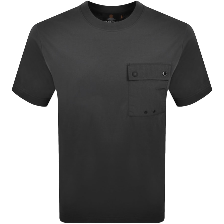 Image number 1 for Barbour International Inline T Shirt Grey