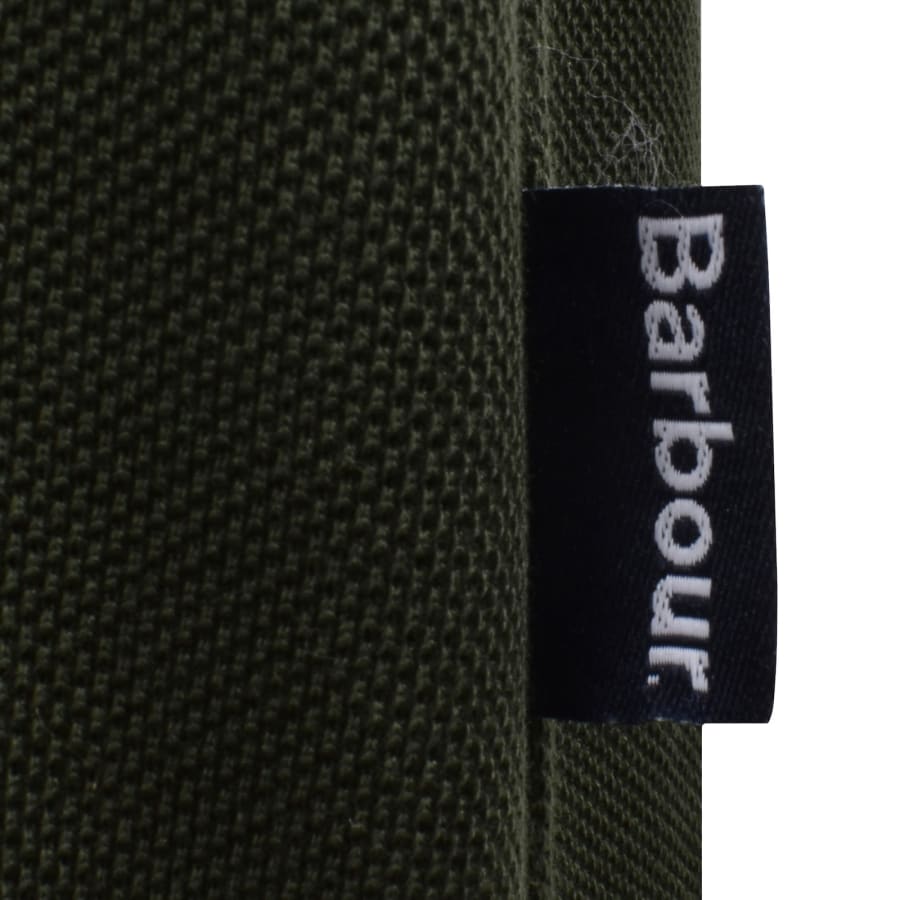 Image number 4 for Barbour Stately Polo T Shirt Green