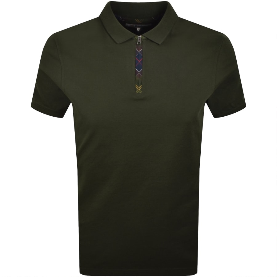 Image number 1 for Barbour Stately Polo T Shirt Green
