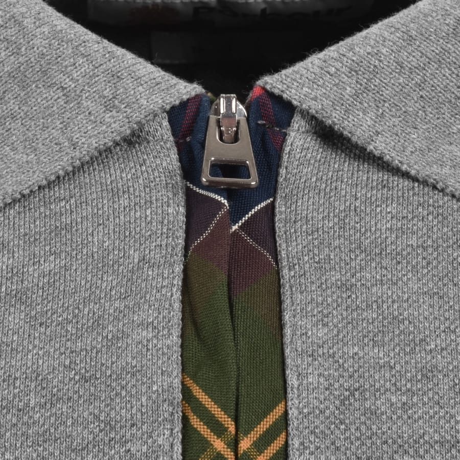 Image number 3 for Barbour Stately Polo T Shirt Grey