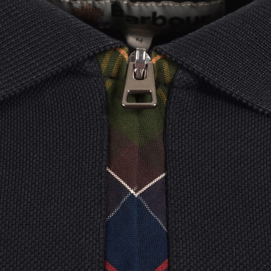 Image number 3 for Barbour Stately Polo T Shirt Navy