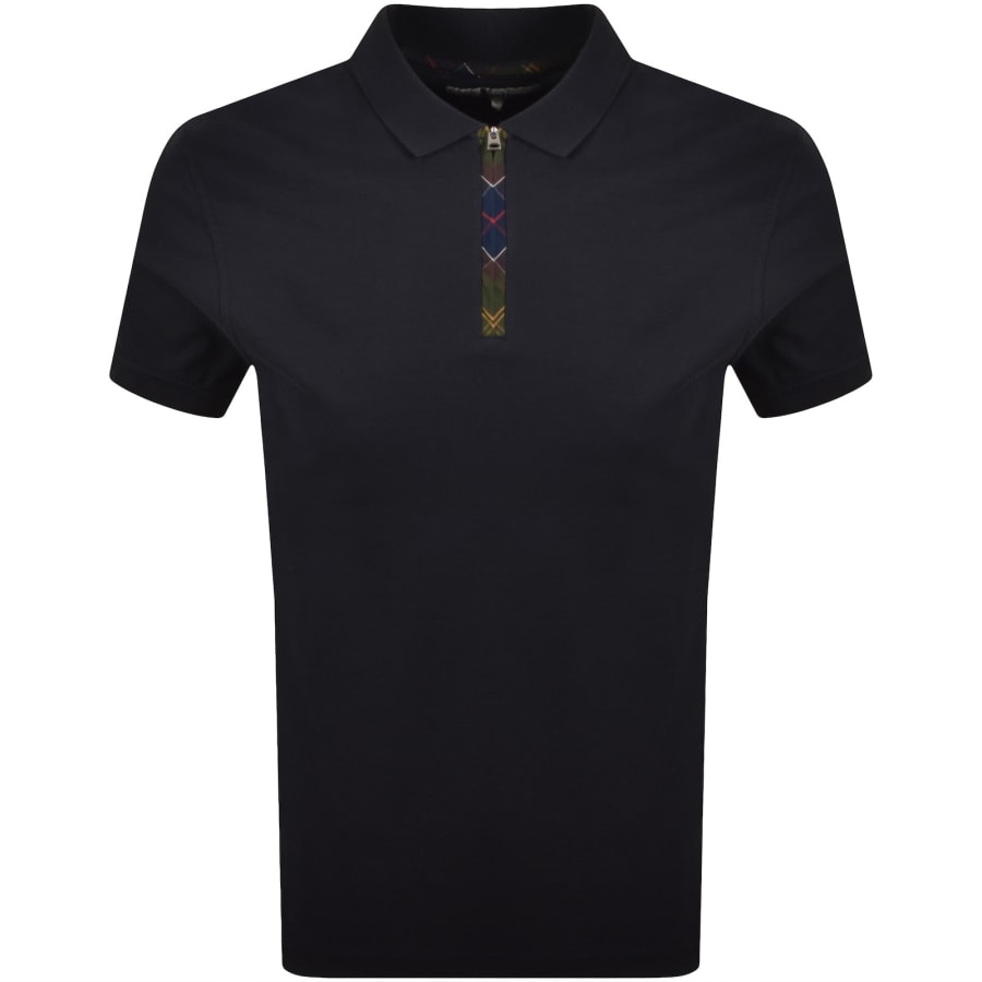 Image number 1 for Barbour Stately Polo T Shirt Navy