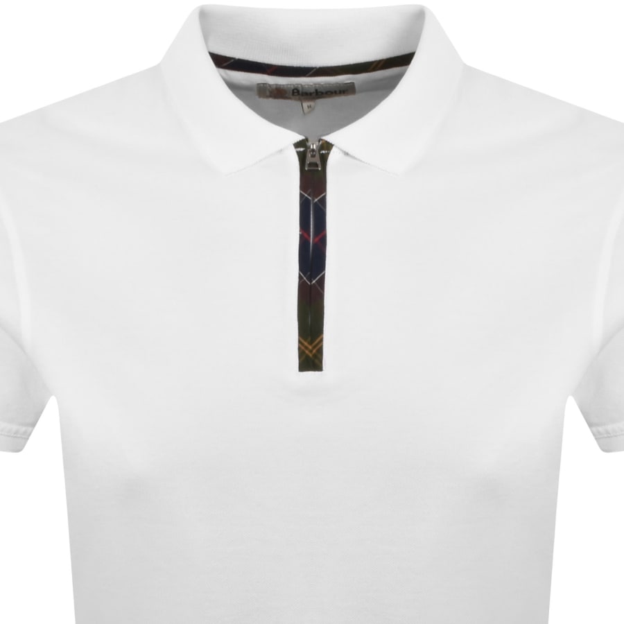 Image number 2 for Barbour Stately Polo T Shirt White