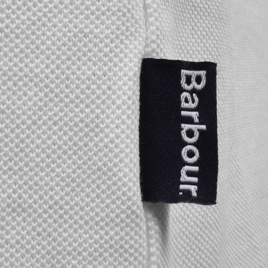 Image number 4 for Barbour Stately Polo T Shirt White
