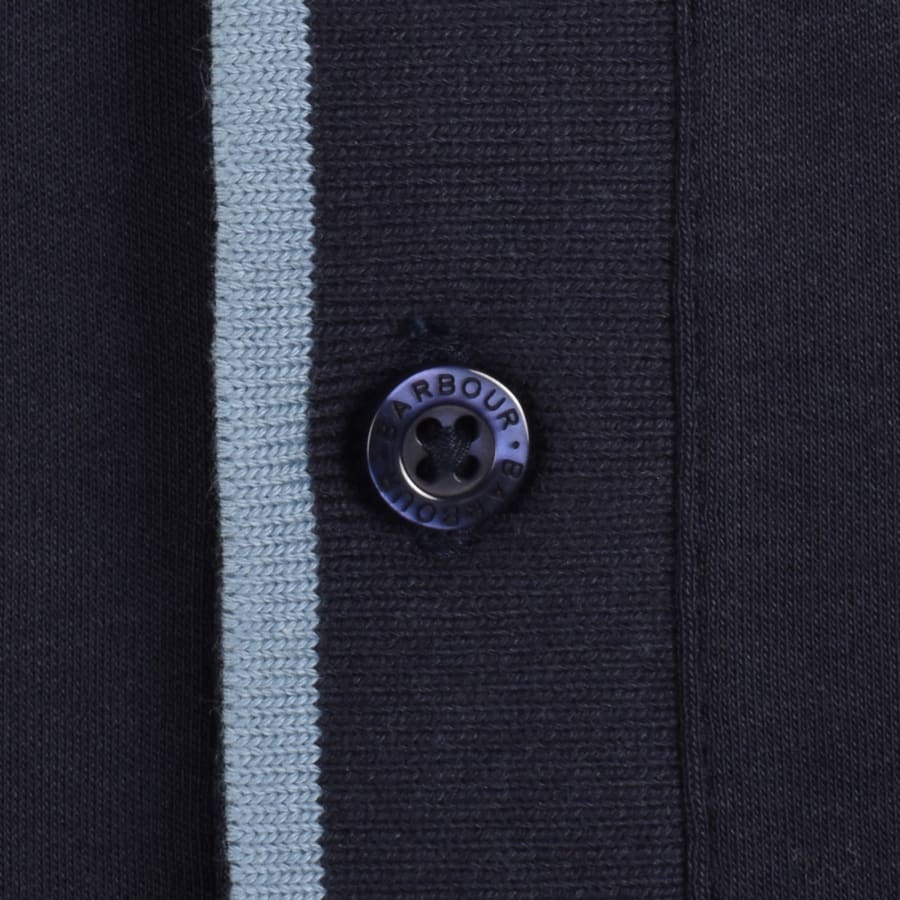 Image number 4 for Barbour Stanford Polo T Shirt Navy