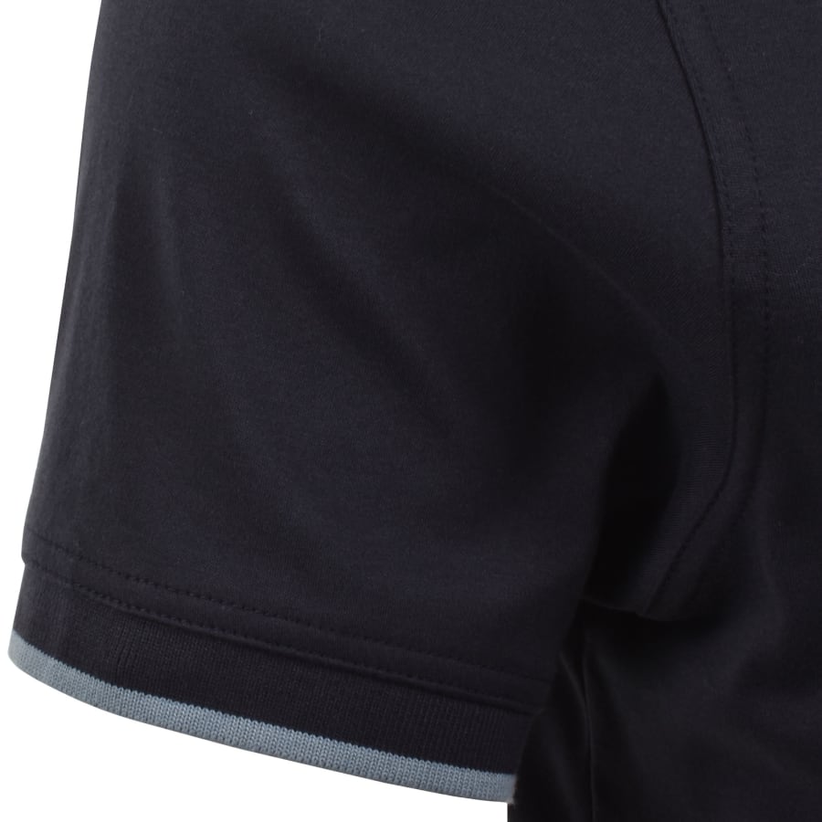 Image number 5 for Barbour Stanford Polo T Shirt Navy