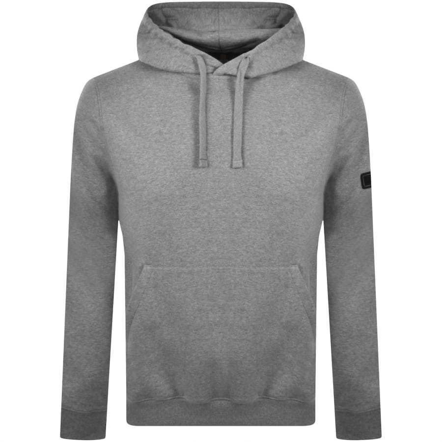 Image number 2 for Barbour International Map Hooded Tracksuit Grey