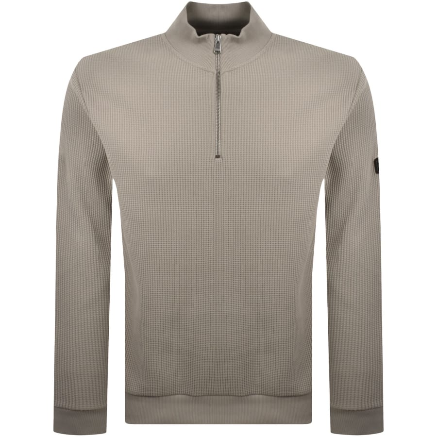 Image number 2 for Barbour International Curve Sweatshirt Grey