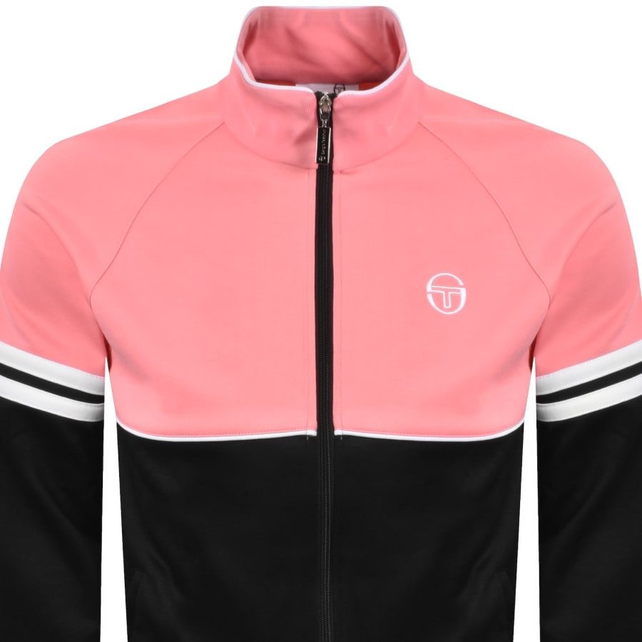 Image number 2 for Sergio Tacchini Orion Track Top Pink