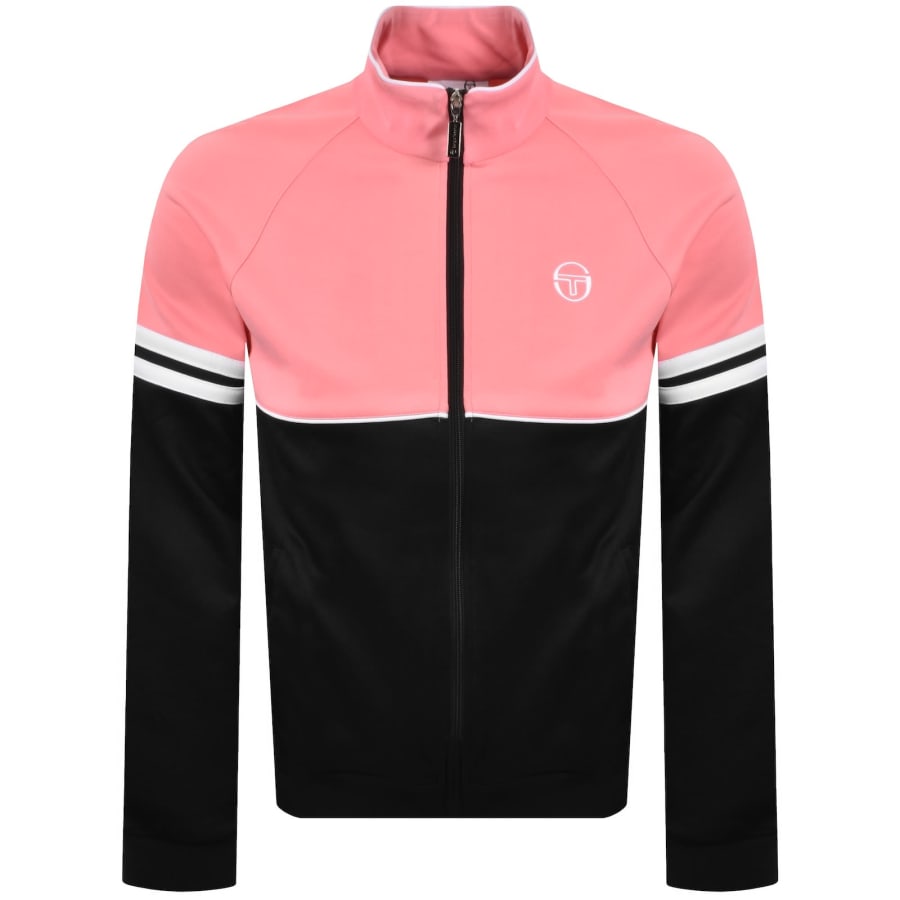 Image number 1 for Sergio Tacchini Orion Track Top Pink
