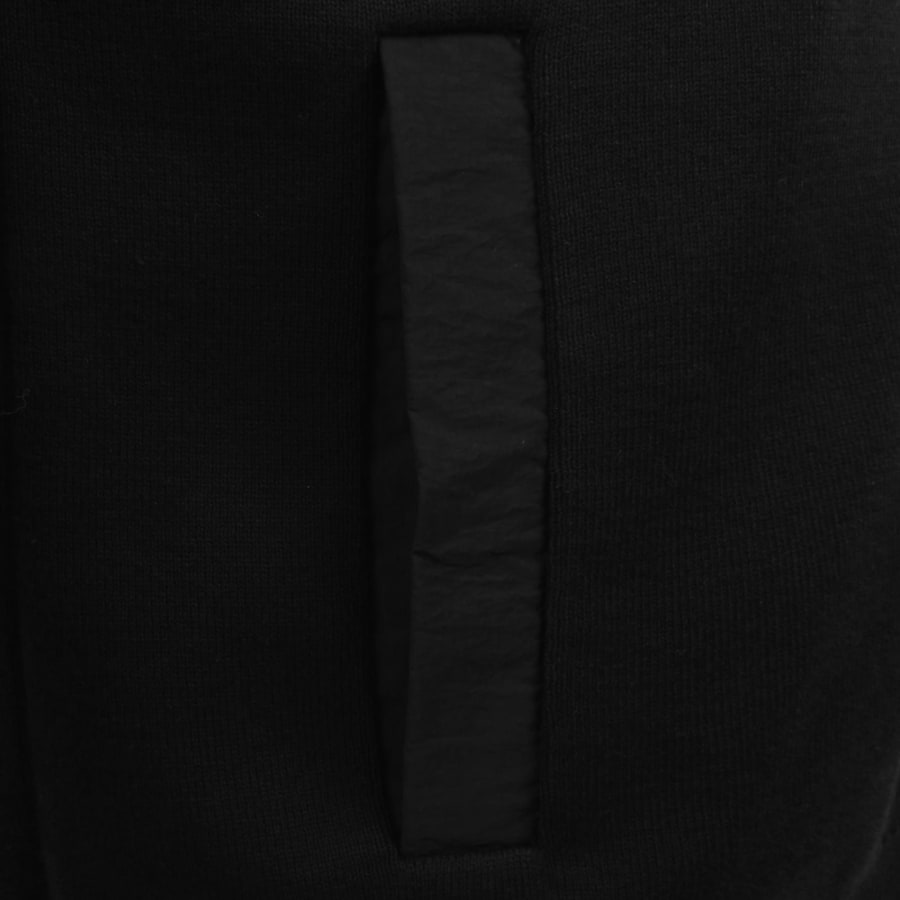 Image number 5 for Barbour International Inline Knit Hoodie Black