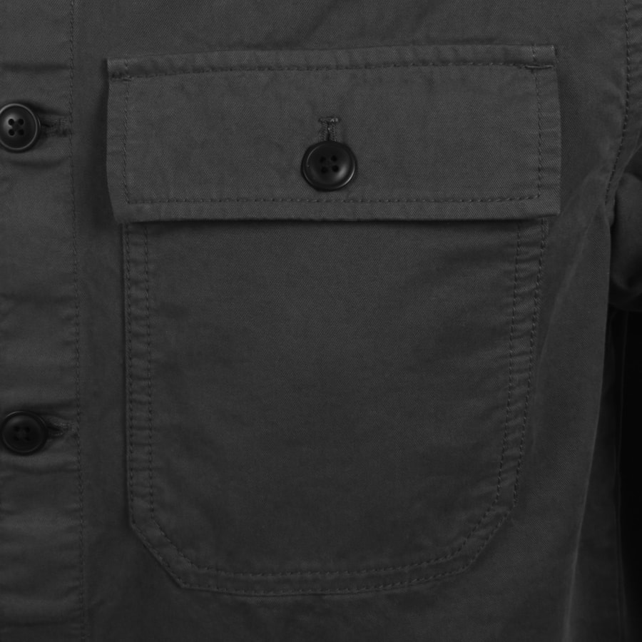 Image number 3 for Barbour International Arlo Overshirt Grey