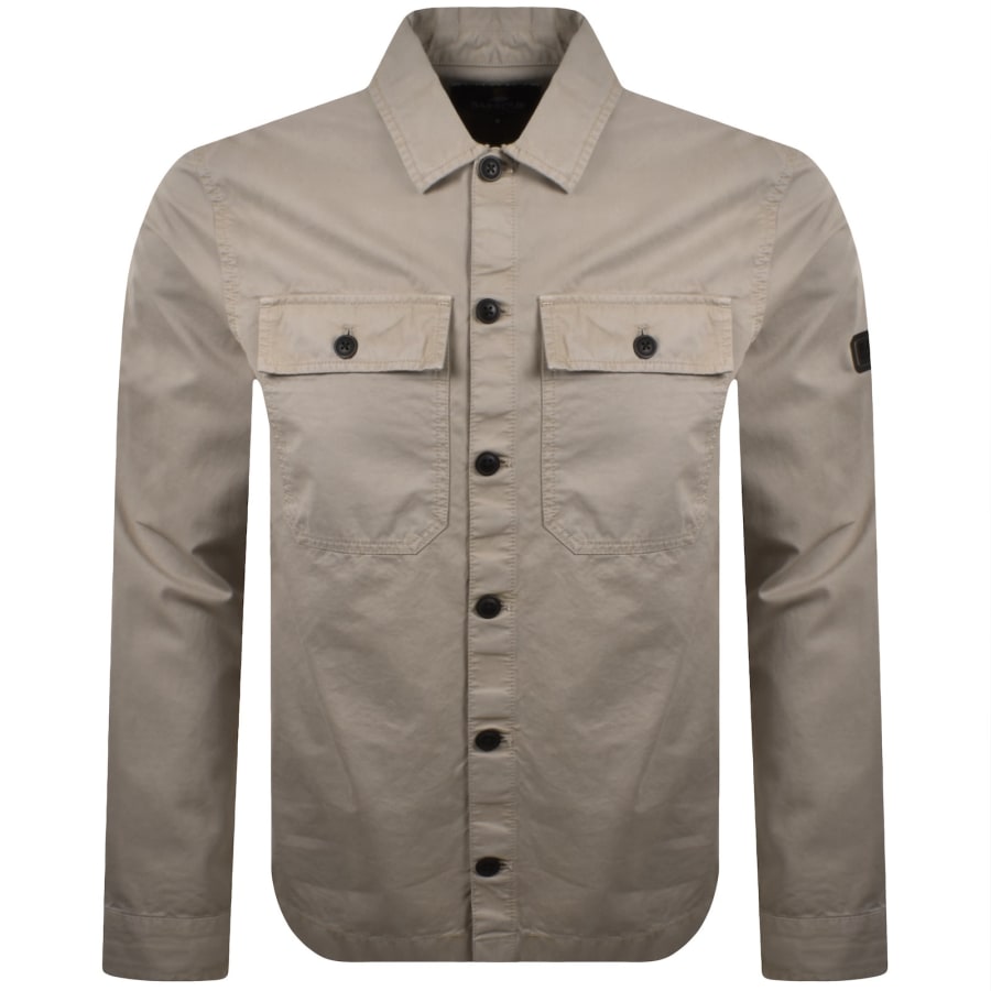 Image number 2 for Barbour International Arlo Overshirt Grey