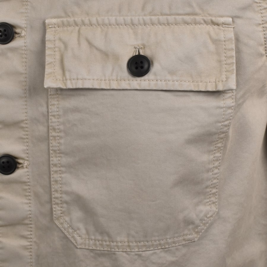 Image number 3 for Barbour International Arlo Overshirt Grey