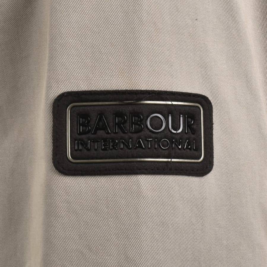 Image number 4 for Barbour International Arlo Overshirt Grey