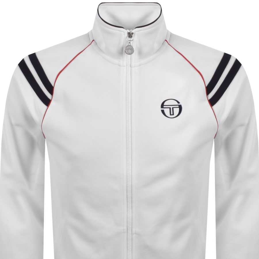 Image number 2 for Sergio Tacchini Cortona Track Top White