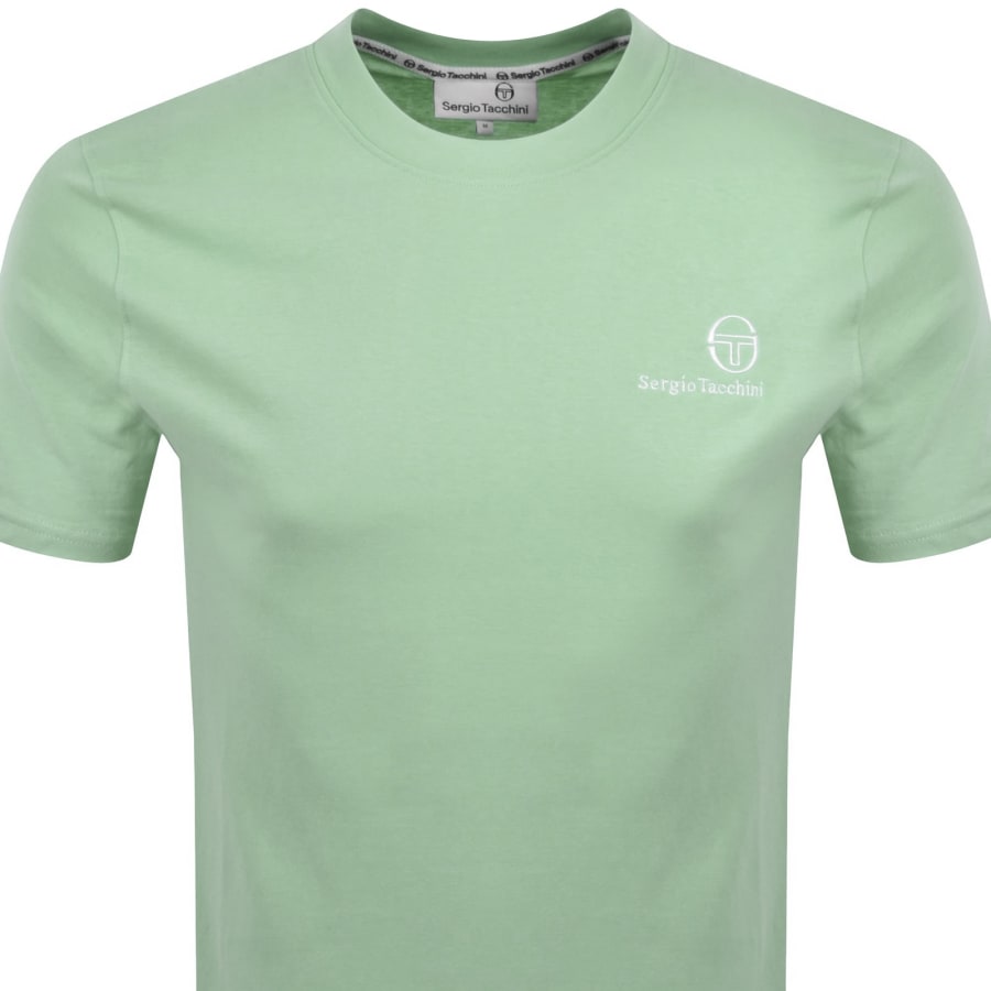 Image number 2 for Sergio Tacchini Felton T Shirt Green