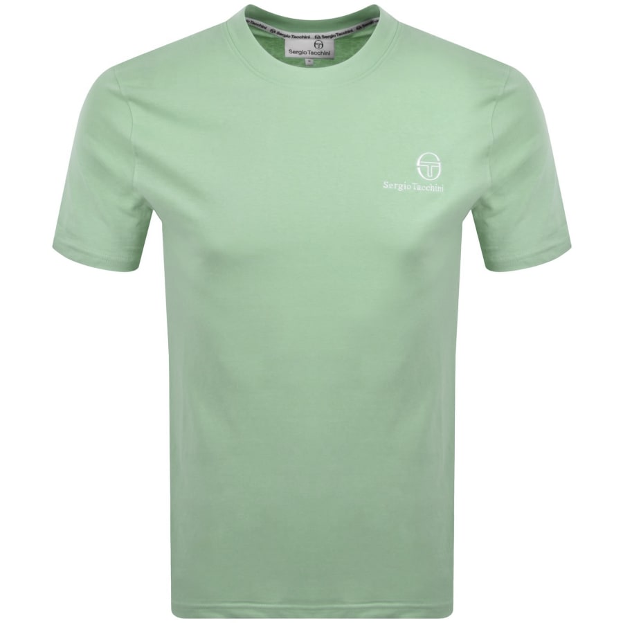 Image number 1 for Sergio Tacchini Felton T Shirt Green