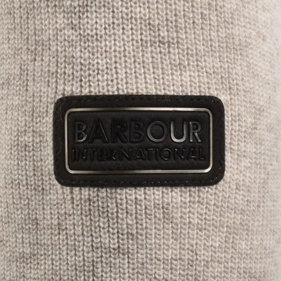 Image number 4 for Barbour International Crawley Jumper Grey