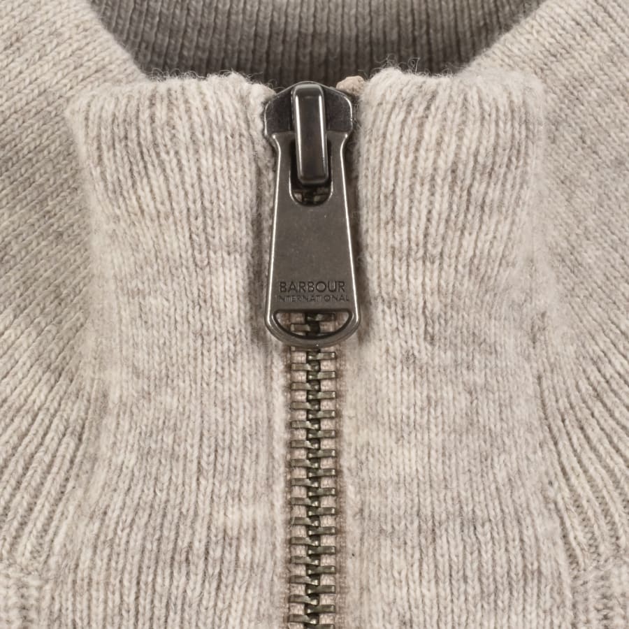 Image number 5 for Barbour International Crawley Jumper Grey