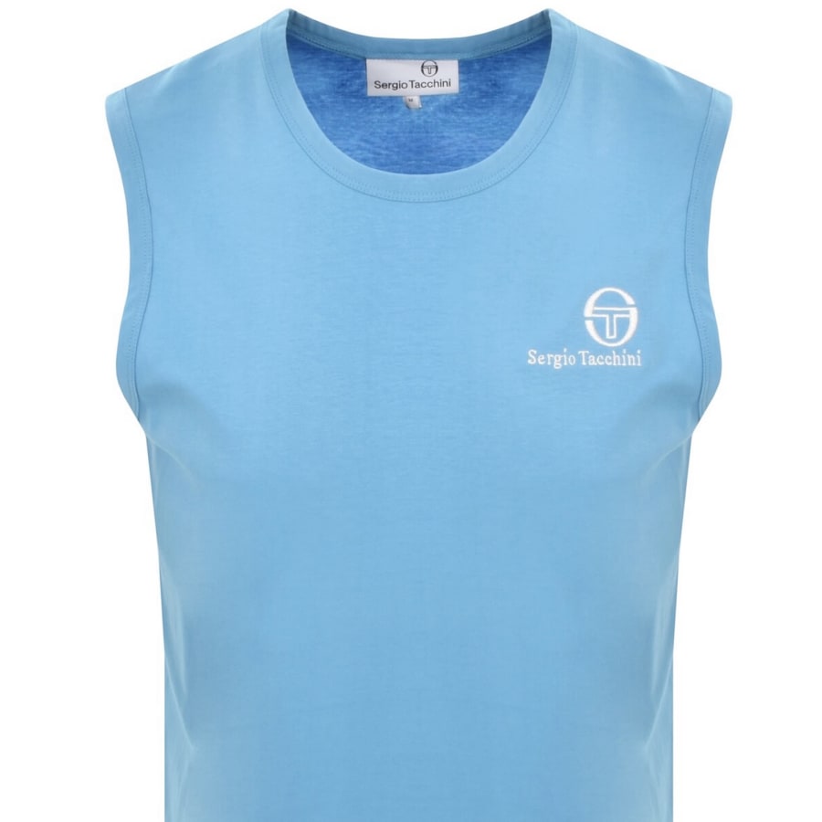 Image number 2 for Sergio Tacchini Sawyer Vest Blue