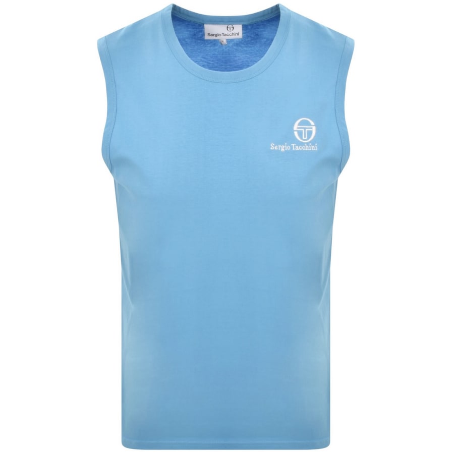 Image number 1 for Sergio Tacchini Sawyer Vest Blue