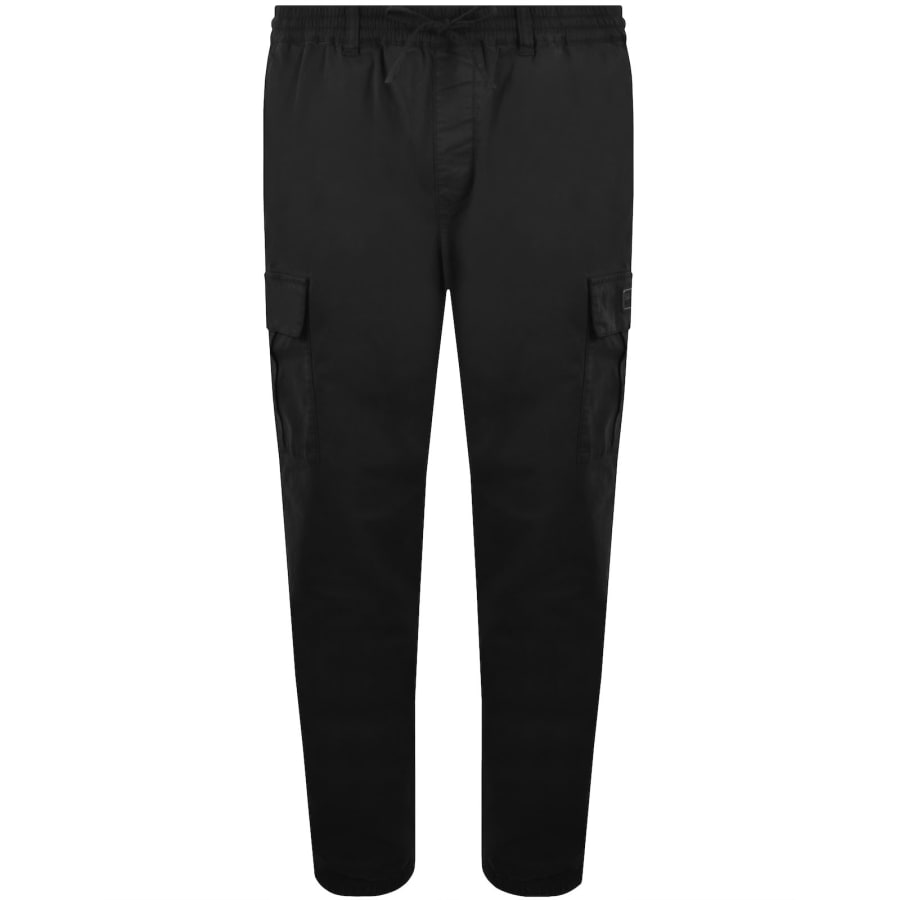 Image number 2 for Barbour International Outline Cargo Trousers Black