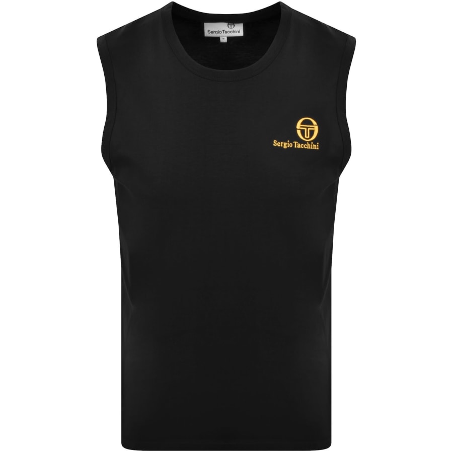Image number 1 for Sergio Tacchini Sawyer Vest Black