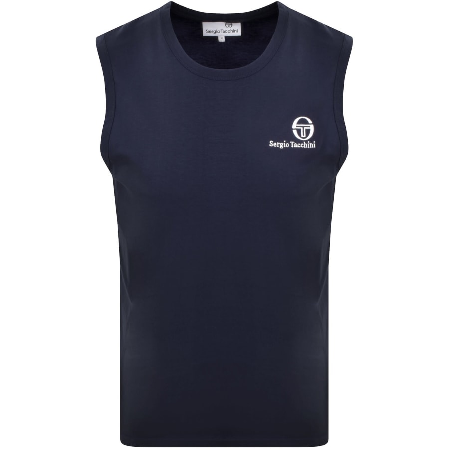 Image number 1 for Sergio Tacchini Sawyer Vest Navy