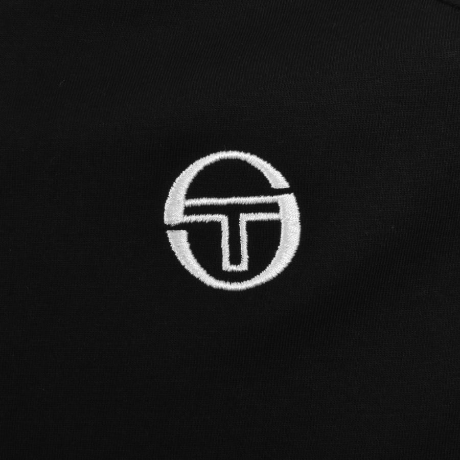 Image number 4 for Sergio Tacchini Pino Ringer T Shirt Black