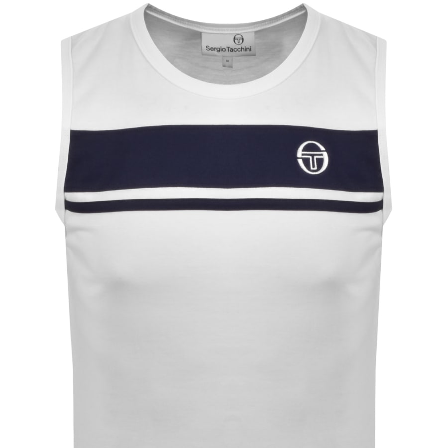 Image number 2 for Sergio Tacchini Damarindo Vest White