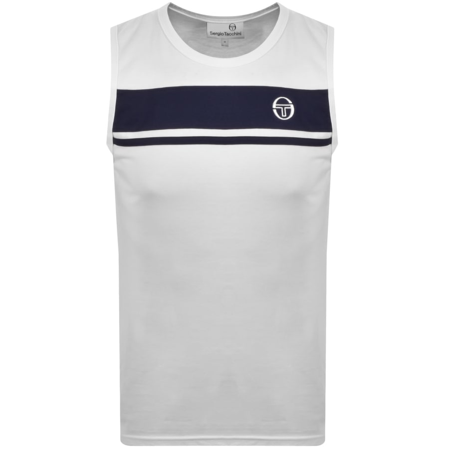 Image number 1 for Sergio Tacchini Damarindo Vest White