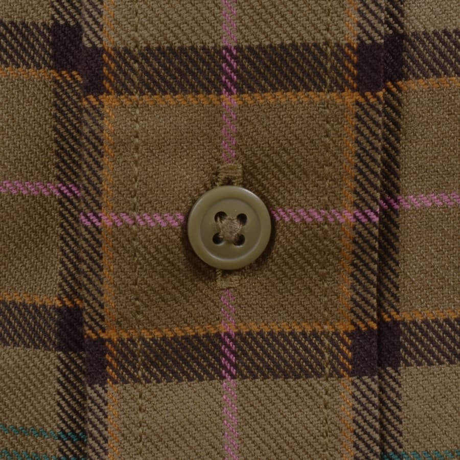 Image number 4 for Barbour X Paul Smith Tartan Shirt Green
