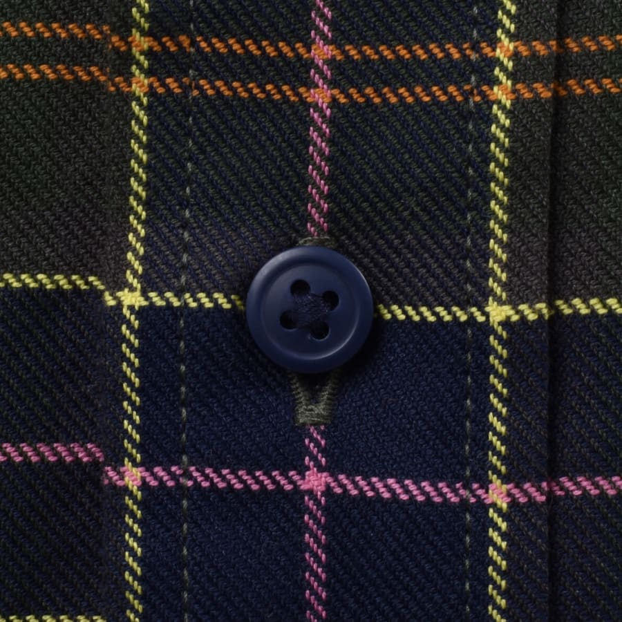 Image number 4 for Barbour X Paul Smith Tartan Shirt Green