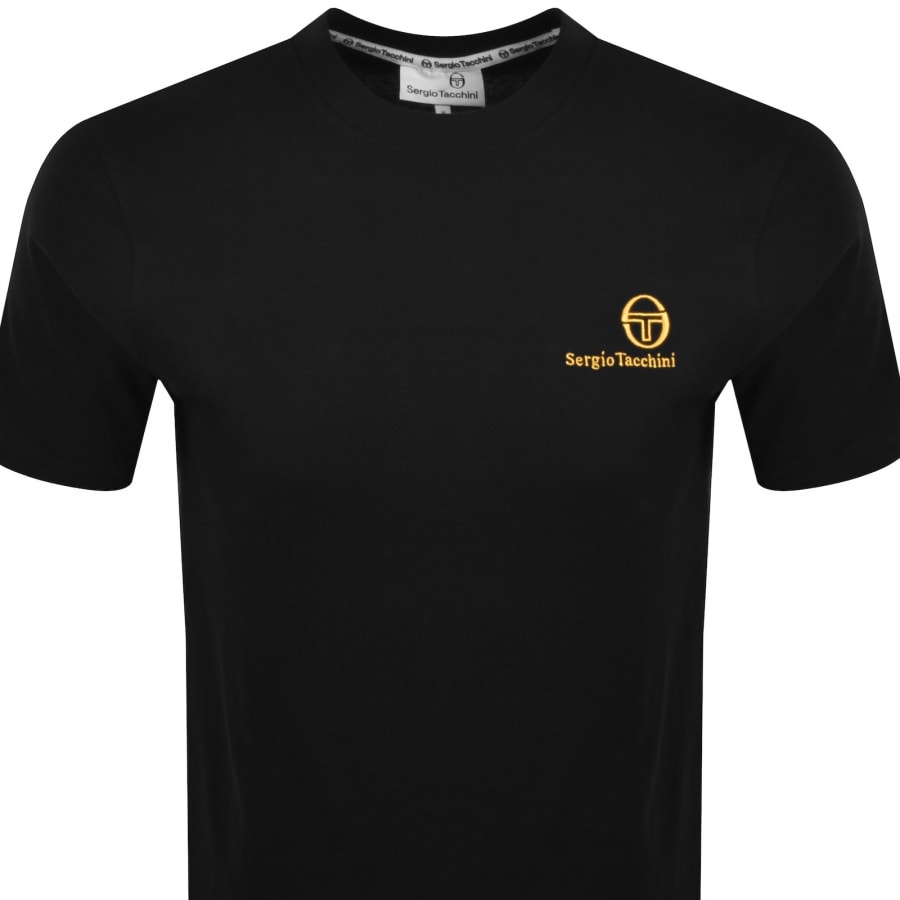 Image number 2 for Sergio Tacchini Felton T Shirt Black