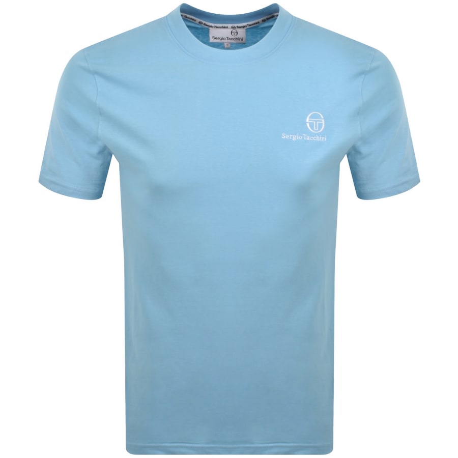 Image number 1 for Sergio Tacchini Felton T Shirt Blue