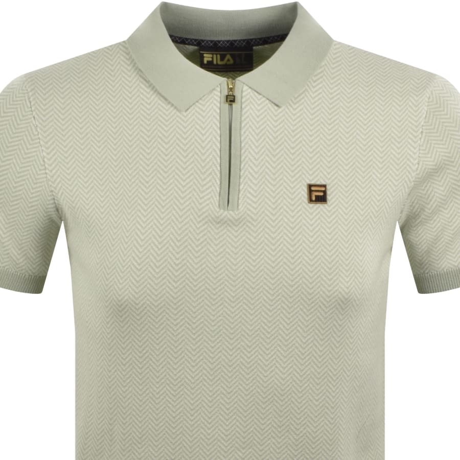Image number 2 for Fila Marty QZ Polo Green