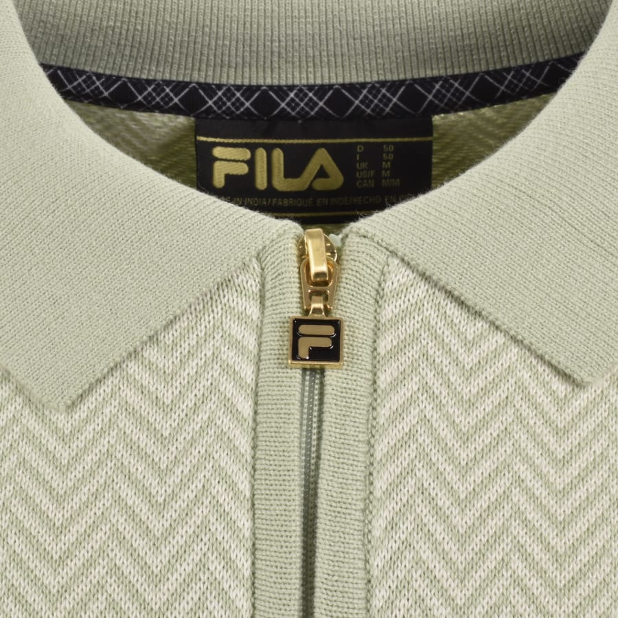 Image number 4 for Fila Marty QZ Polo Green