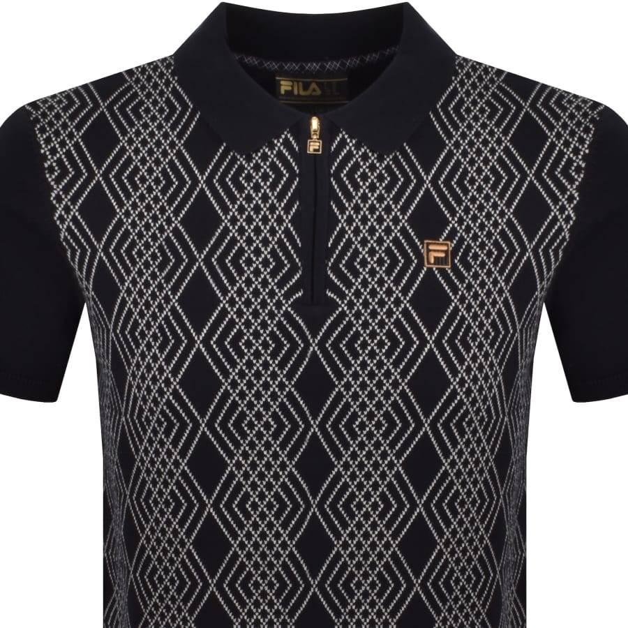 Image number 2 for Fila Castello QZ Polo Black