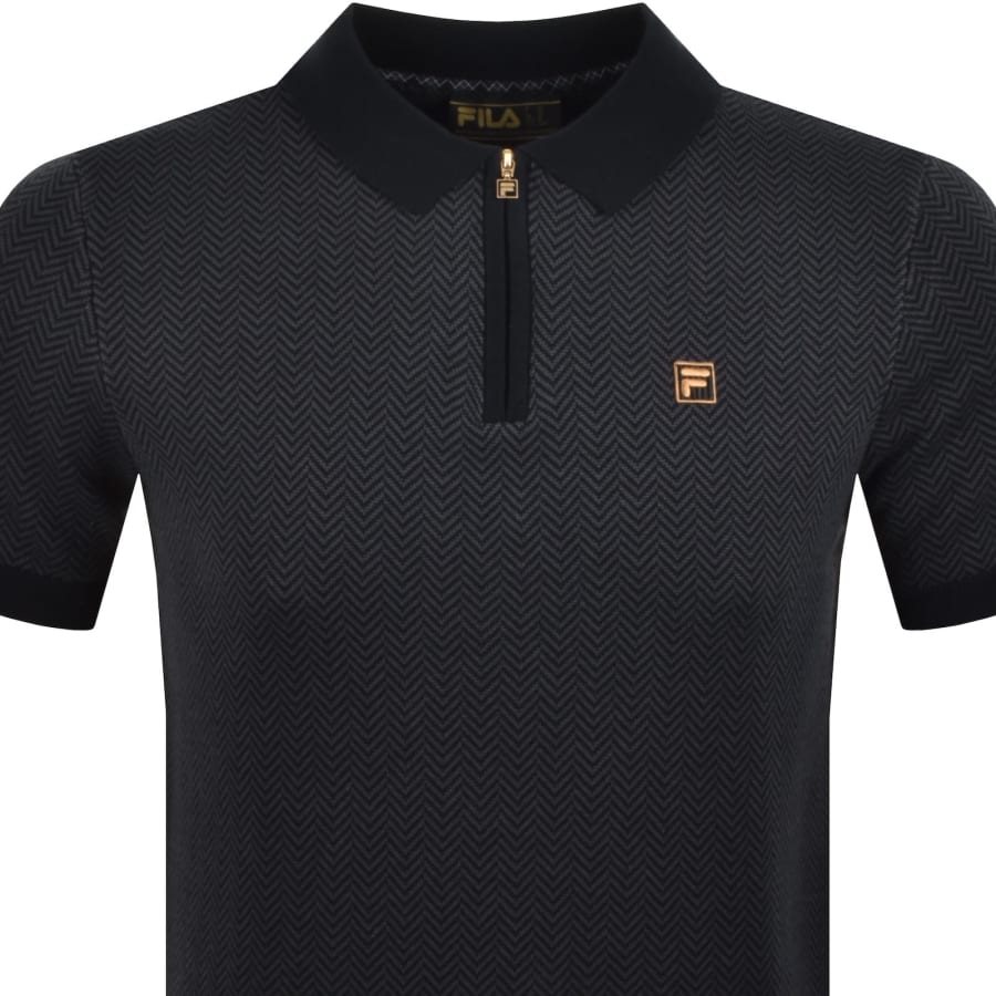 Image number 2 for Fila Marty QZ Polo Black