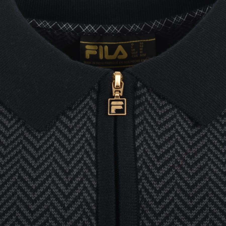 Image number 4 for Fila Marty QZ Polo Black