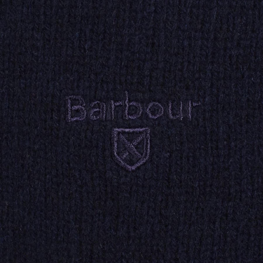 Image number 3 for Barbour Newtown Crew Jumper Navy
