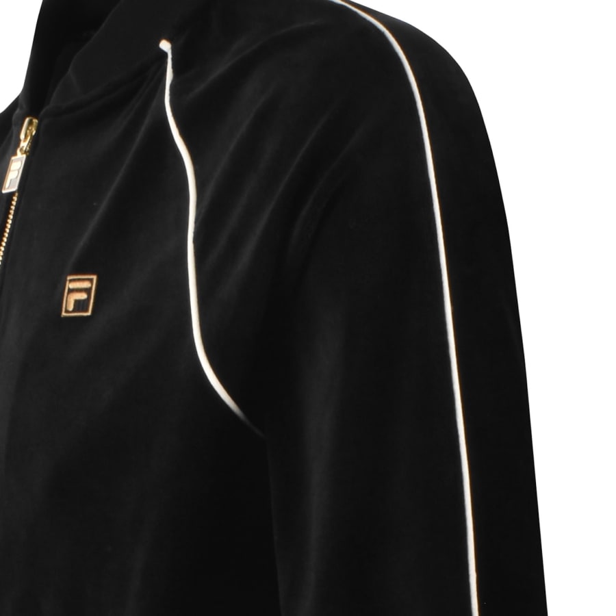Image number 5 for Fila Fella Full Zip Track Top Black